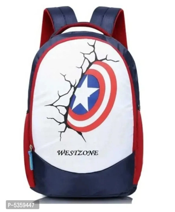 Waterproof Backpack for School  - Red, FREE DELIVERY