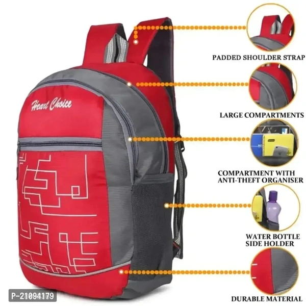 Stylish New Heart Choice Bag - Red, FREE DELIVERY