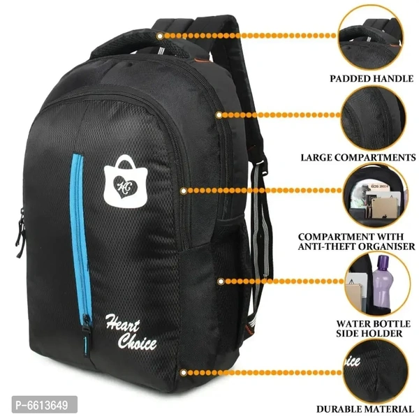 Stylish College Schoool Travel Office Bag For Boy and Girl - FREE DELIVERY
