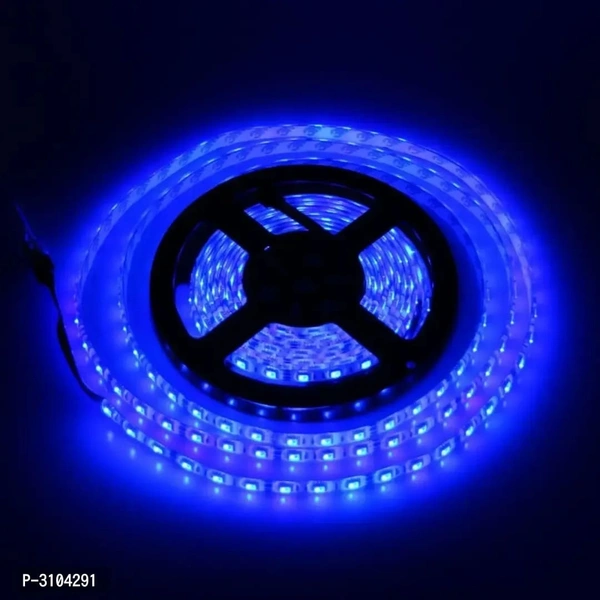 Blue Color Plastic Led Stri Light For Diwalit Christmas Lighting 5 Meter - Blue, FREE DELIVERY