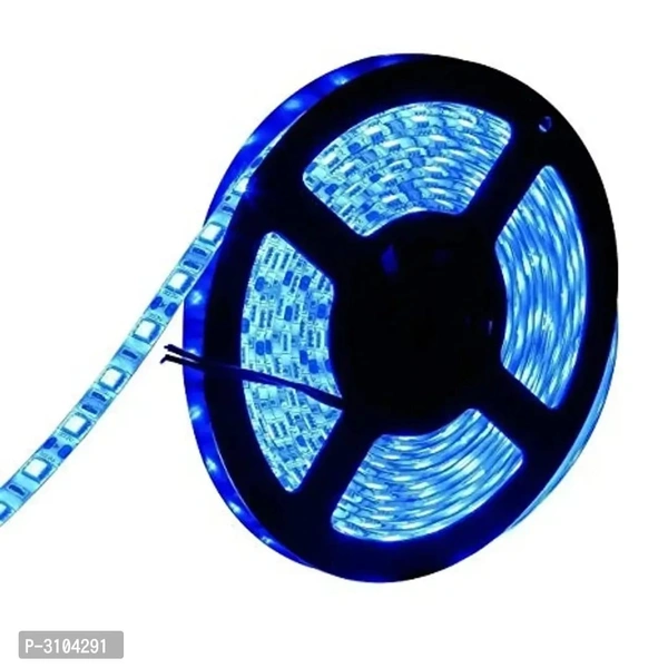 Blue Color Plastic Led Stri Light For Diwalit Christmas Lighting 5 Meter - Blue, FREE DELIVERY
