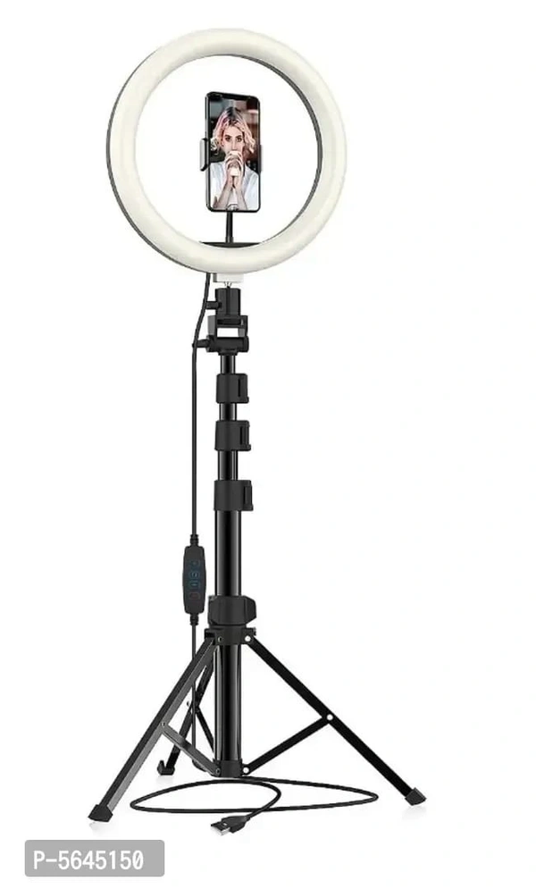Webilla 10 inch Selfi Ring Light With Adjustable Tripod Stand For Youtube Video Shoot/Instagram video Shoot. - FREE DELIVERY