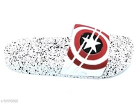 Tredy Men's Flip-Flops Slipers Slides - IND-10, White, FREE DELIVERY