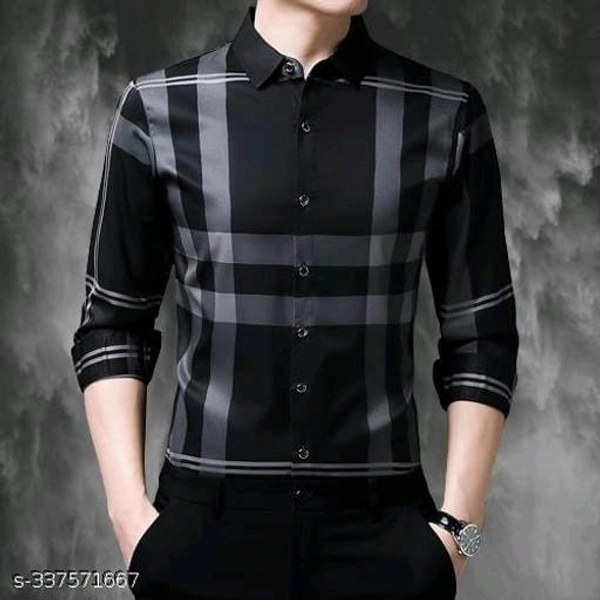 Fency Printed Full Sleeves Shirts - XL, FREE DELIVERY