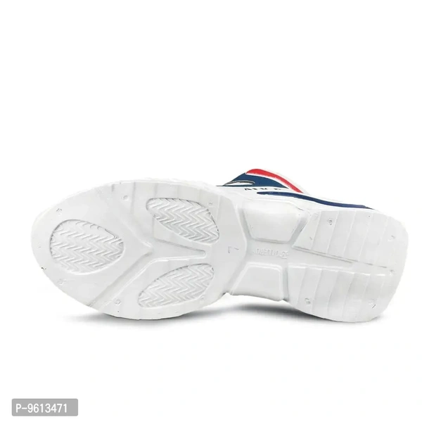 Stylish Fancy Synthetic Sneakers Shoes For Men - UK9, Navy Blue, FREE DELIVERY
