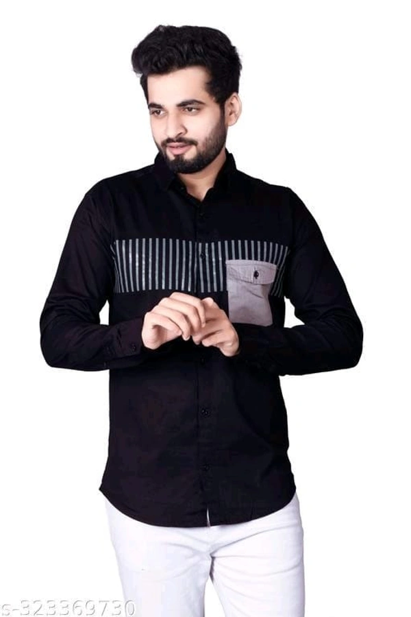 Mens New Casula Shirt - L, Black, FREE DELIVERY