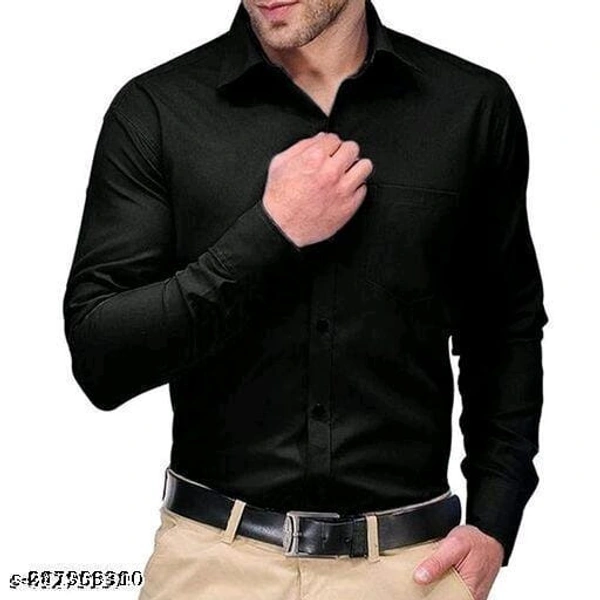 Mens Formal Shirt Holi Festival In Onlineshopshe  - XL, Black, FREE DELIVERY