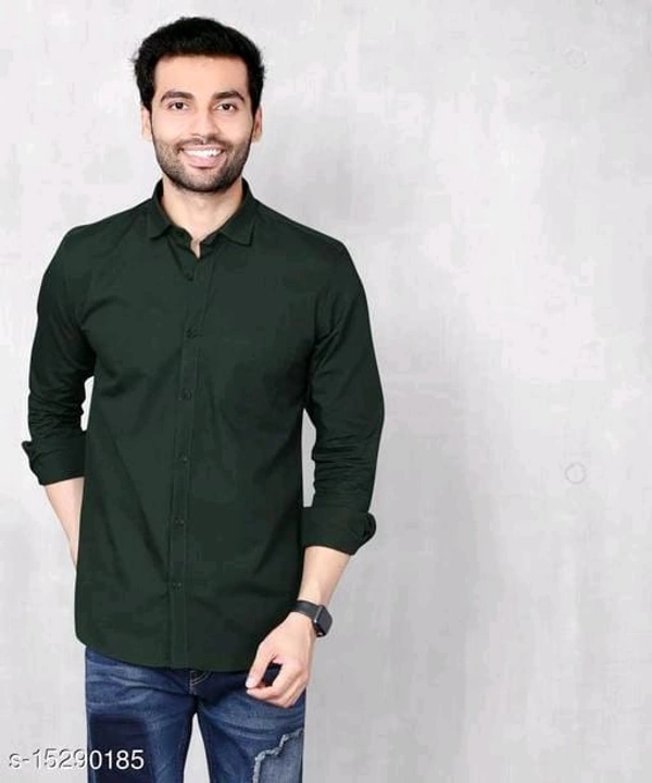 Men's Casual Shirts - XL, Green, FREE DELIVERY
