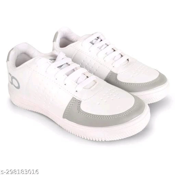 Premium Sneakers For Men - IND-6, White, FREE DELIVERY