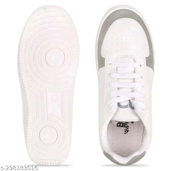 Premium Sneakers For Men - IND-6, White, FREE DELIVERY