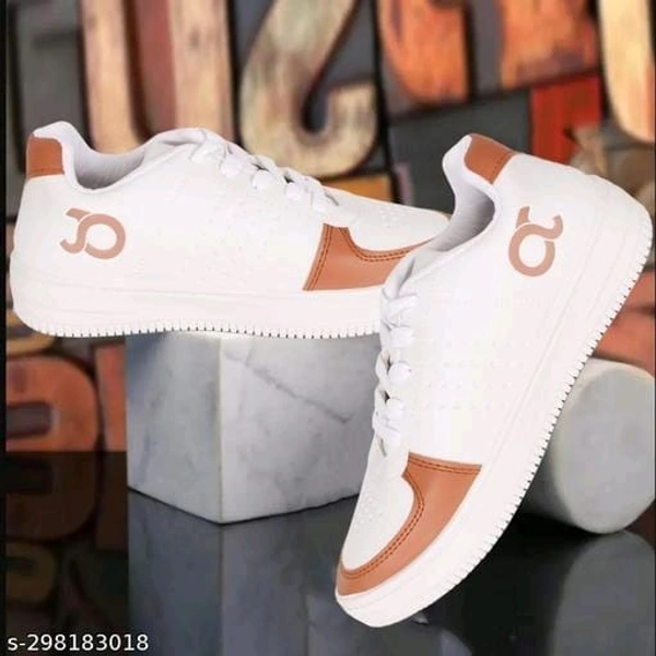 Premium Snaekeers For Men (Brown) - IND-6, Brown, FREE DELIVERY