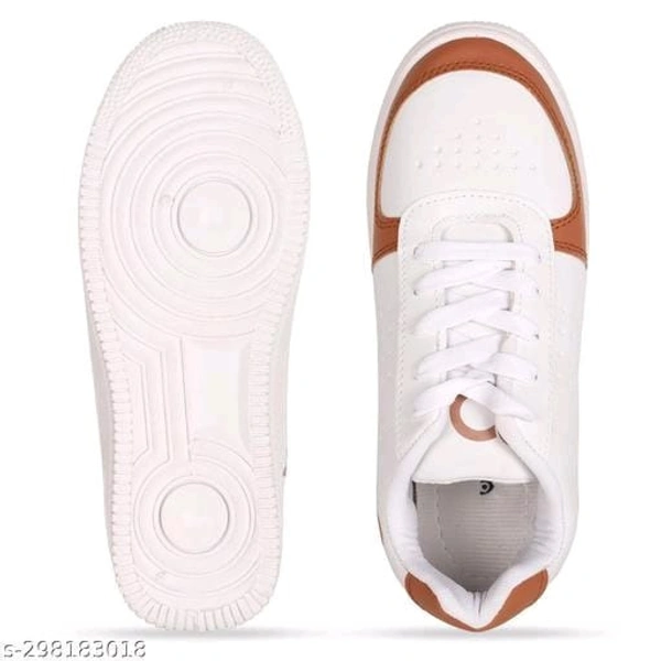 Premium Snaekeers For Men (Brown) - IND-6, Brown, FREE DELIVERY