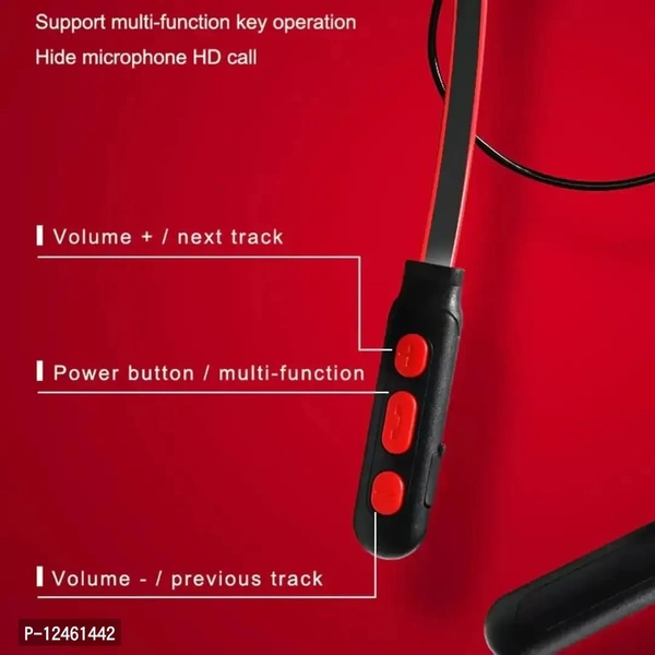 Classy Wirless Bluetooth Neckband  - FREE DELIVERY