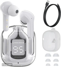 A31 Bluetooth Earphones Clear Audio Experience  - Off White, FREE DELIVERY