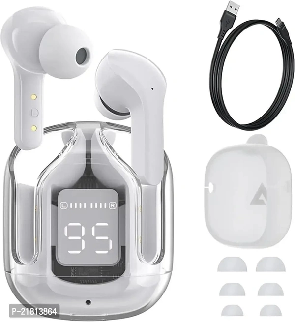 A31 Bluetooth Earphones Clear Audio Experience  - Off White, FREE DELIVERY