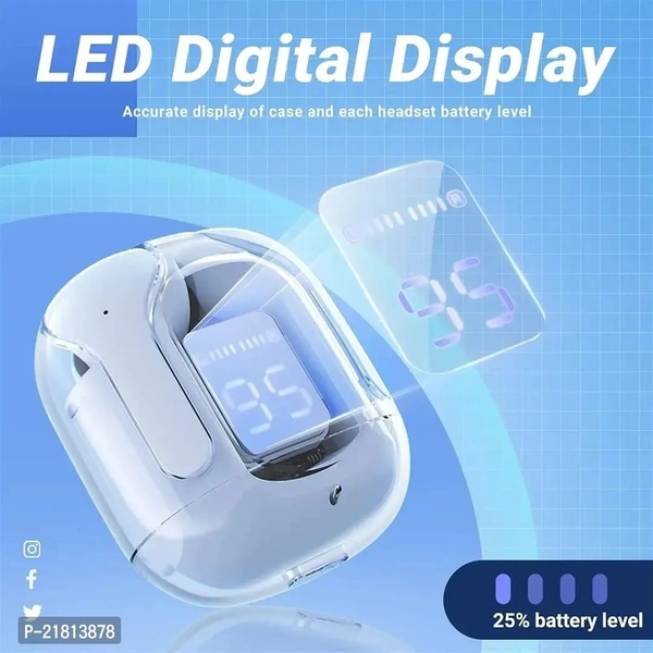 A31 Bluetooth Crystal Clear Audio Experience  - Silver, FREE DELIVERY