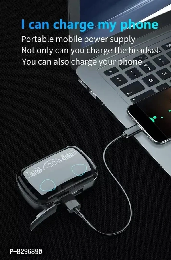 Wirless Bluetooth Earbuds  - Black, FREE DELIVERY