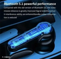 M19 Wirless Earbuds TWS 5.1 Large Screen Dual LED Digital Touch Bluetooth Headphones  - Black, FREE DELIVERY