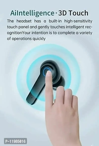M19 Wirless Earbuds TWS 5.1 Large Screen Dual LED Digital Touch Bluetooth Headphones  - Black, FREE DELIVERY