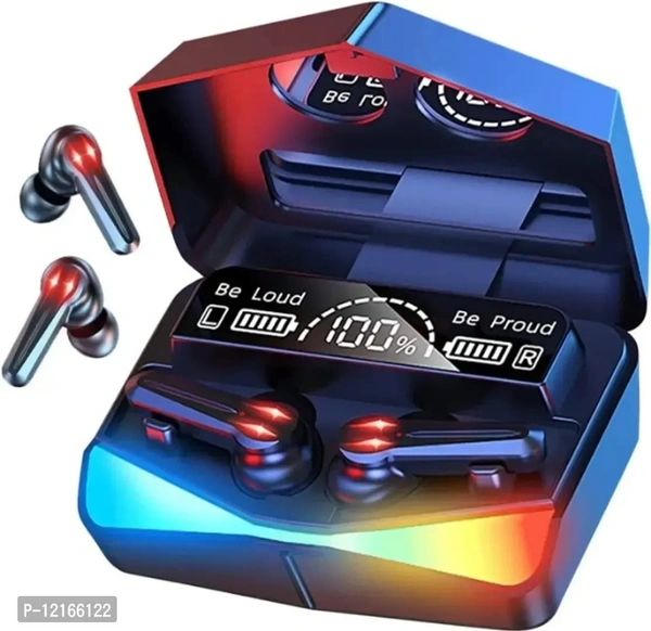 M28 Wirless Earbuds TWS Bluetooth 5.1 Gaming Earphones - Black, FREE DELIVERY