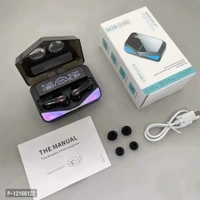 M28 Wirless Earbuds TWS Bluetooth 5.1 Gaming Earphones - Black, FREE DELIVERY