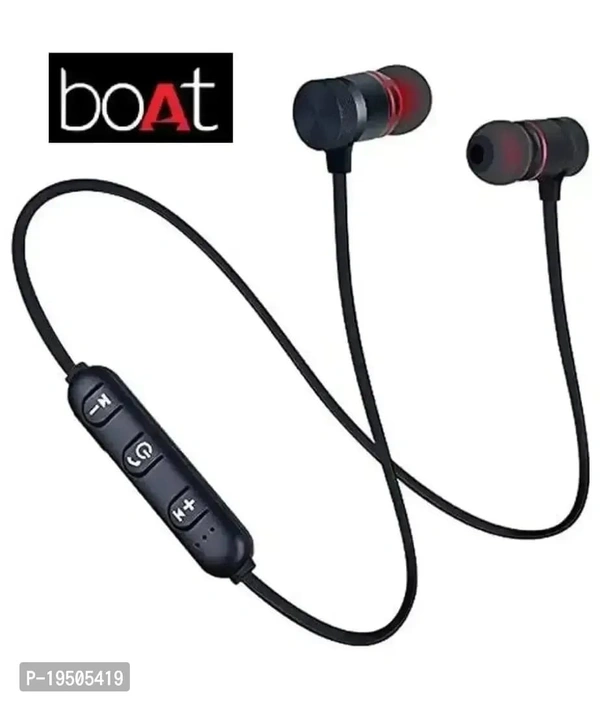 Bluetooth Wirless Earphones With IPX5 Sweat Resistant Black - Black, FREE DELIVERY