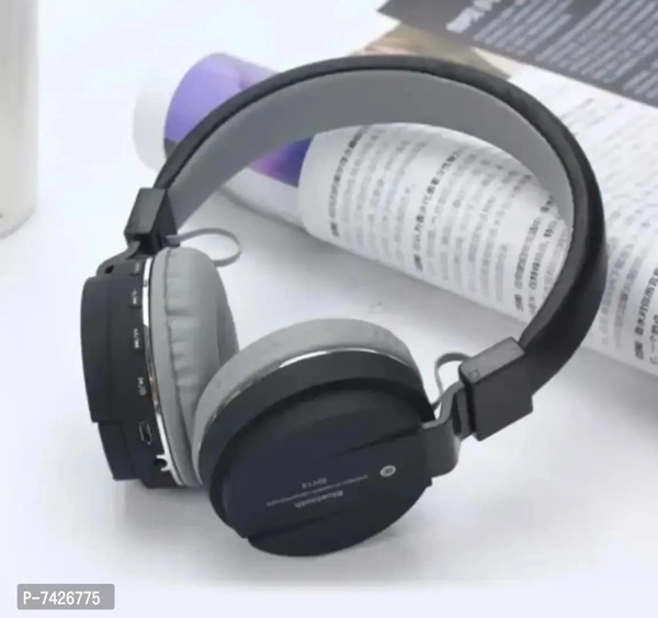 SME SH12 Wirlesss Bluetooth Headset  Black - Black, FREE DELIVERY
