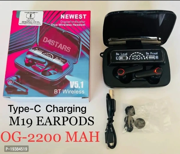 TWS Wirless Pro M19 Earbuds - FREE DELIVERY