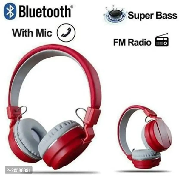 SH-12 Wirless Bluetooth Over the Ear Headset With Mic - FREE DELIVERY