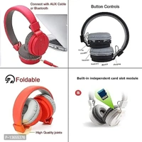 SH-12 Wirlesss Bluetooth Over the Ear  Headset with Mic - FREE DELIVERY