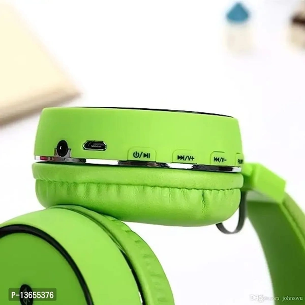 SH-12 Wirlesss Bluetooth Over the Ear  Headset with Mic - FREE DELIVERY