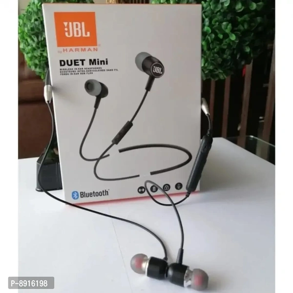 JBL Duet Mini Super Sonic High Bass Neckband Wirless Bluetooth Headset - FREE DELIVERY