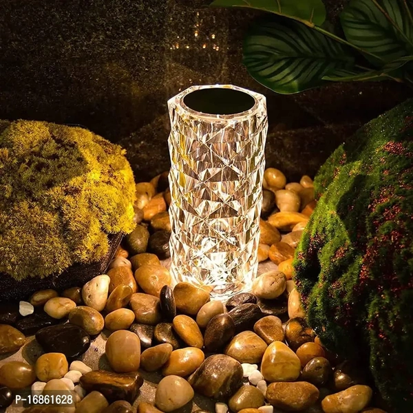 Crystal Night Lamp Night Multicolour 3D 16 Color Change RGB Light USB Remote Touch Sensor  - FREE DELIVERY