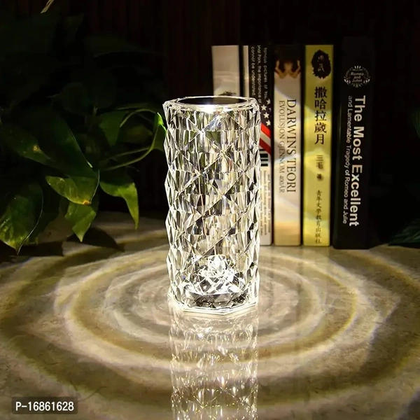 Crystal Night Lamp Night Multicolour 3D 16 Color Change RGB Light USB Remote Touch Sensor  - FREE DELIVERY