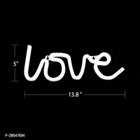Raw Love  Neon LED Sign for Room Decroation Accessory,Table Decroation ,Gift,Night Light with (USB+Battery) - FREE DELIVERY