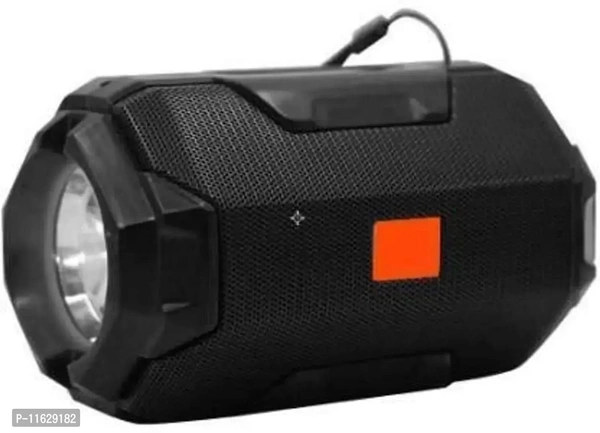 BT AO16 Bluetooth Flashlight Speakers A106 Compatible With USB | Mic |Aux|SD Card for All Laptop, - FREE DELIVERY