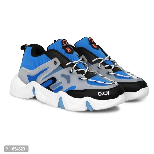 Casual Sports Sneaker - UK6, Blue, FREE DELIVERY