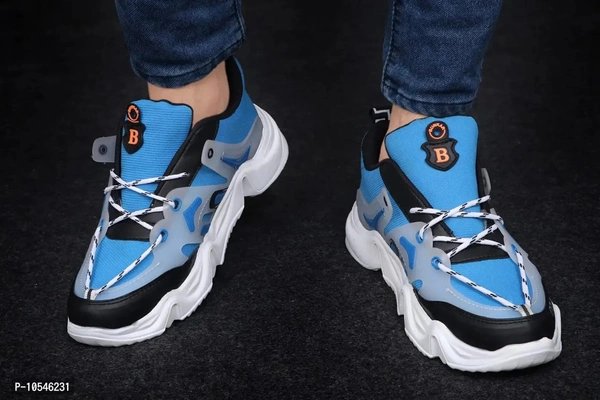 Casual Sports Sneaker - UK6, Blue, FREE DELIVERY