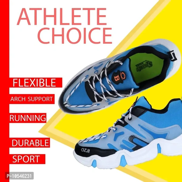Casual Sports Sneaker - UK6, Blue, FREE DELIVERY