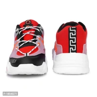 Casual Sports Sneakers  - UK6, Red, FREE DELIVERY