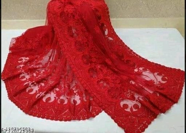 Aagyeyi Superior Sarees  - Red, FREE DELIVERY