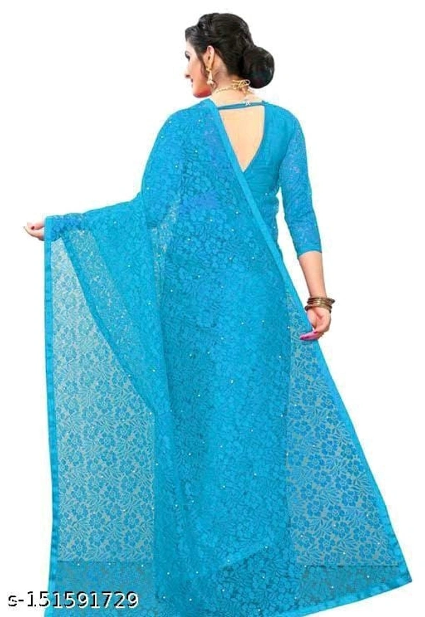 Trendy Net Saree - FREE DELIVERY