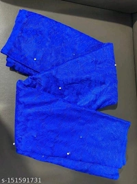 Blue Saree  - FREE DELIVERY
