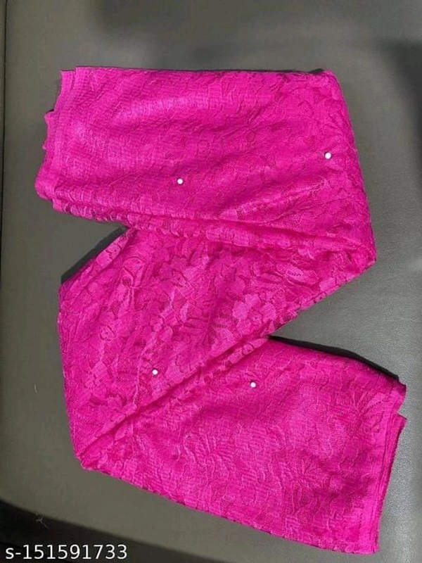 Saree Pink Saree Brasso Net - Pink, FREE DELIVERY