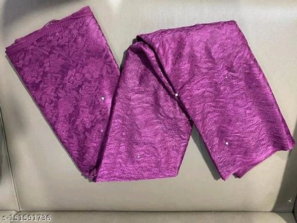 Saree Purple Saree Net Saree - Purple, FREE DELIVERY