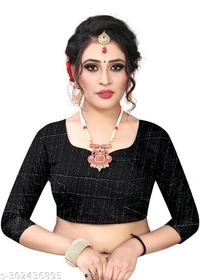 Brasso Net Jecquarted Flower Moti - Black, FREE DELIVERY