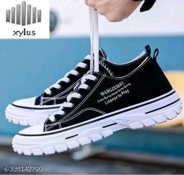 Black Casual Shoes For Men - IND-9, FREE DELIVERY