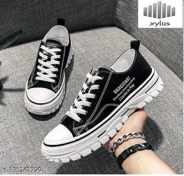 Black Casual Shoes For Men - IND-9, FREE DELIVERY