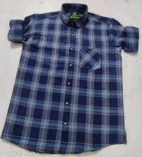 Trending Premium Checks Shirts For Men - S, FREE DELIVERY