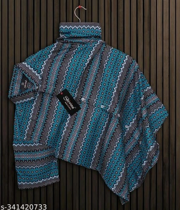 Men Regular Spread Collar Shirt - S, FREE DELIVERY